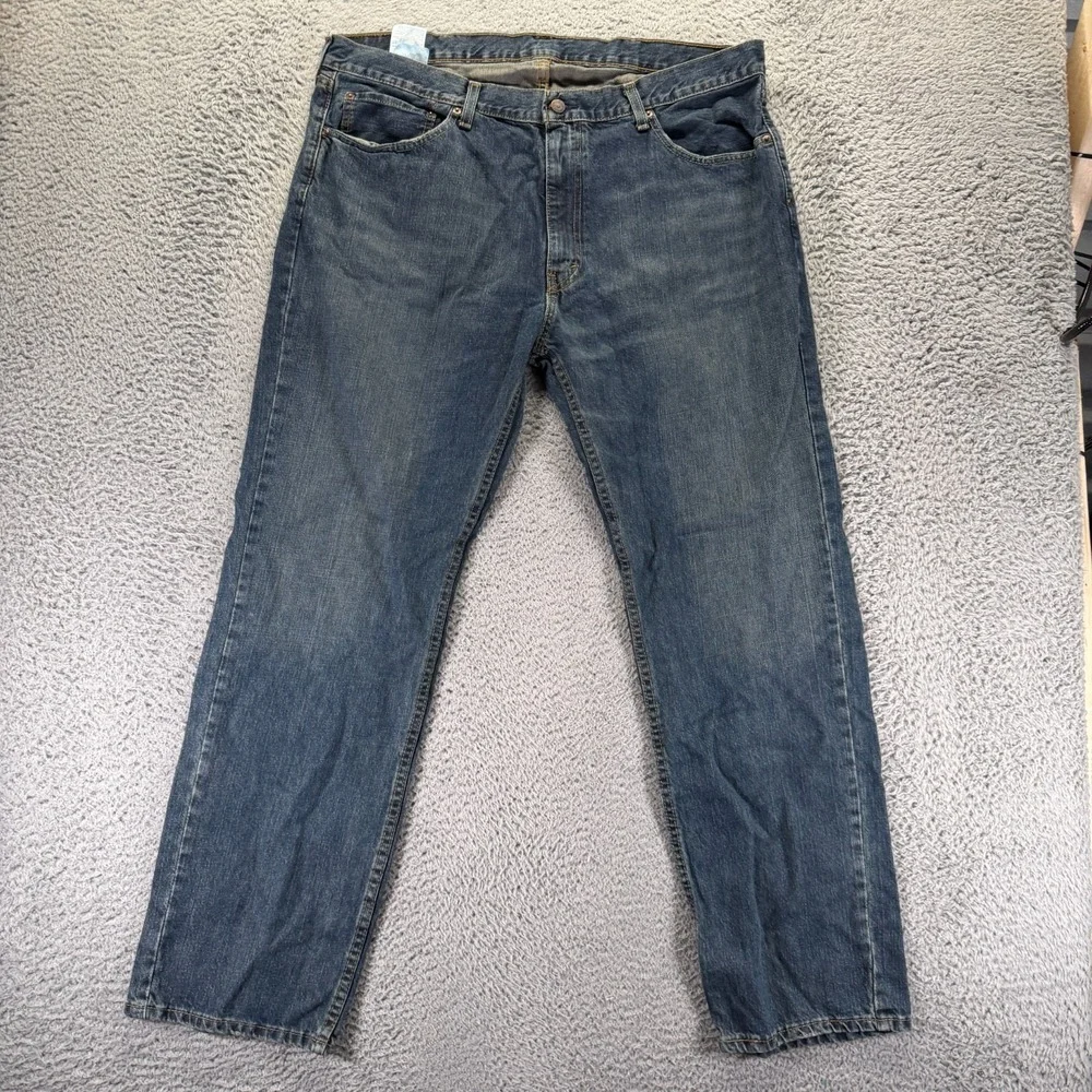 Levi's 559 Jeans Mens 40x32 Blue Cotton Denim Straight Faded‎ Travel Workwear